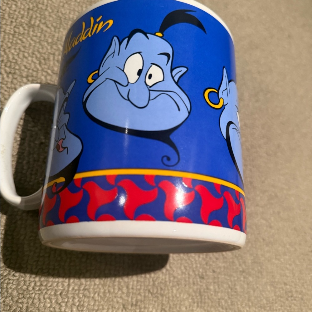 Disney Aladdin Blue and Red Mug